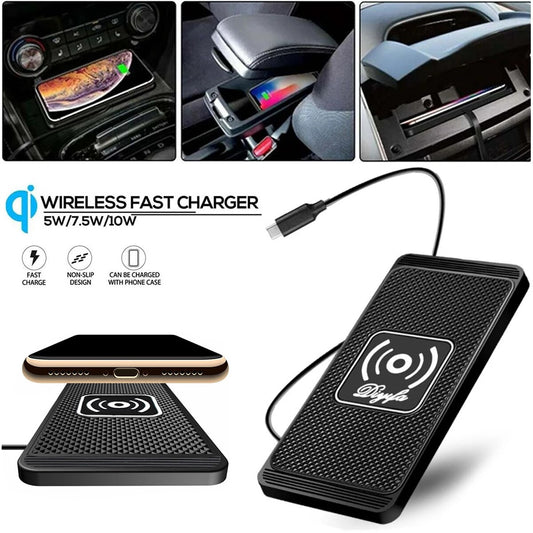 10W Wireless Car Phone Charger Fast Charging Pad Mat Universal Accessories US