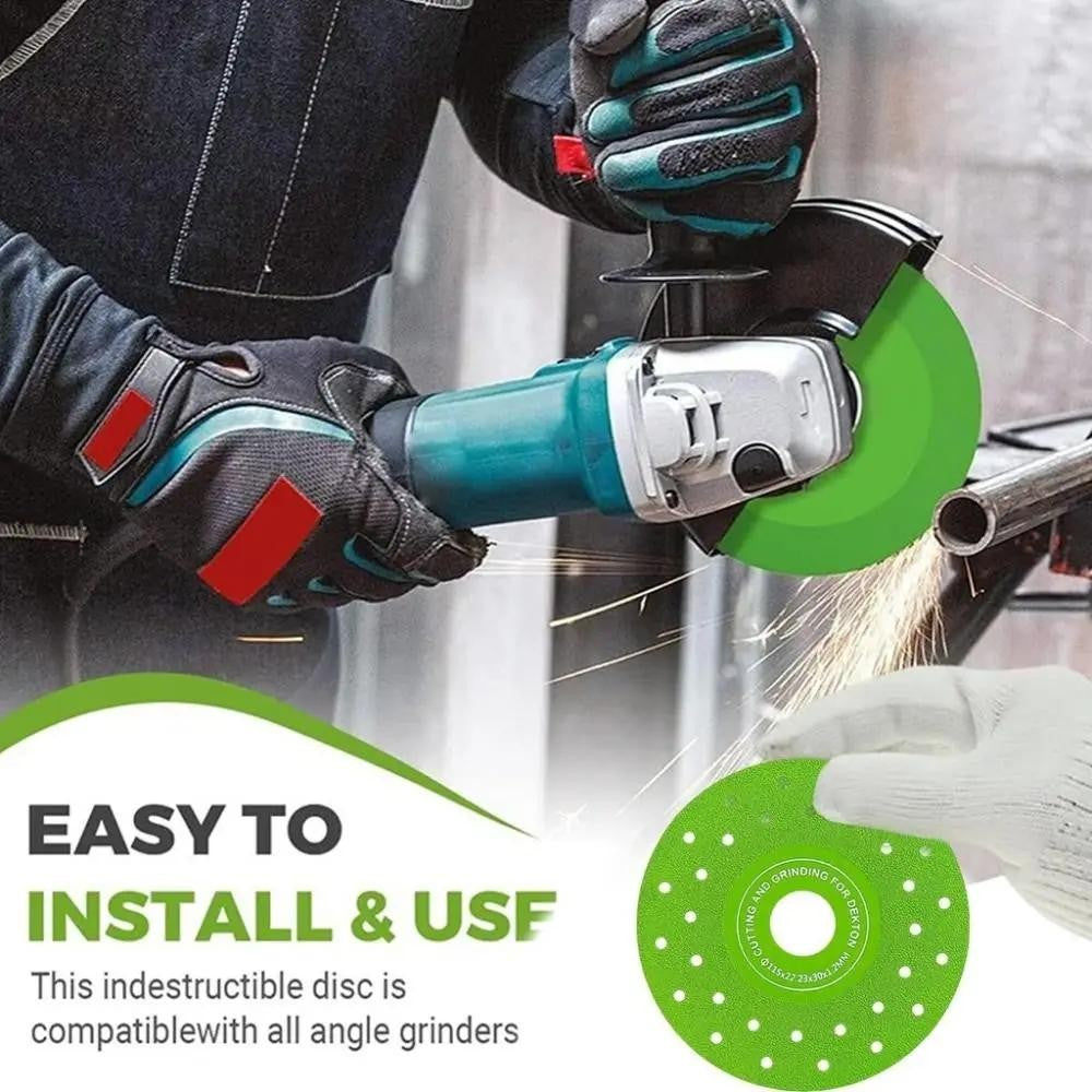 3PCS Rock Plate Flat Grinding Blade Tile Chamfering Cutting Sanding Blade Tool