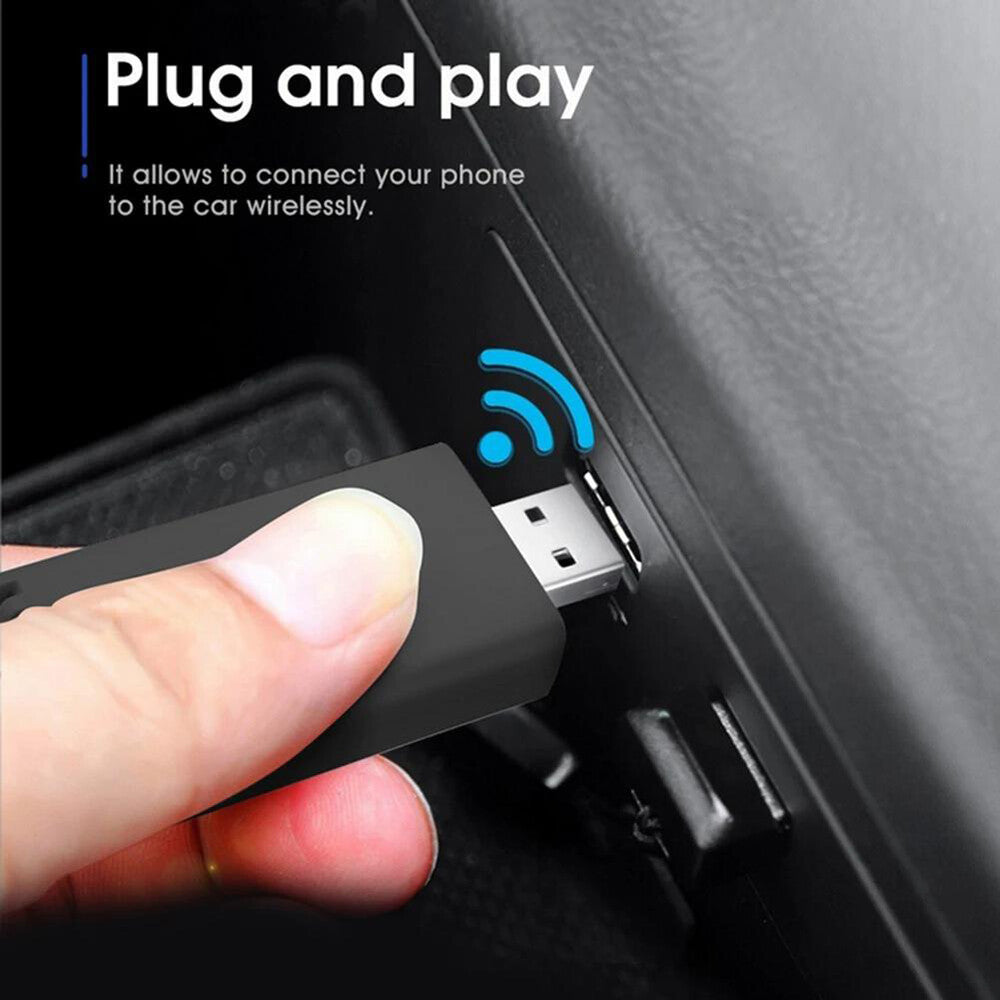 5Ghz AI Box Wireless Carplay Adapter for Iphone Plug and Play Carplay Dongle US