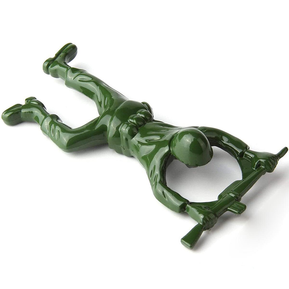 Green Soldier Army Man Bottle Opener Metal Hard Bartender Funny Gift US Premium