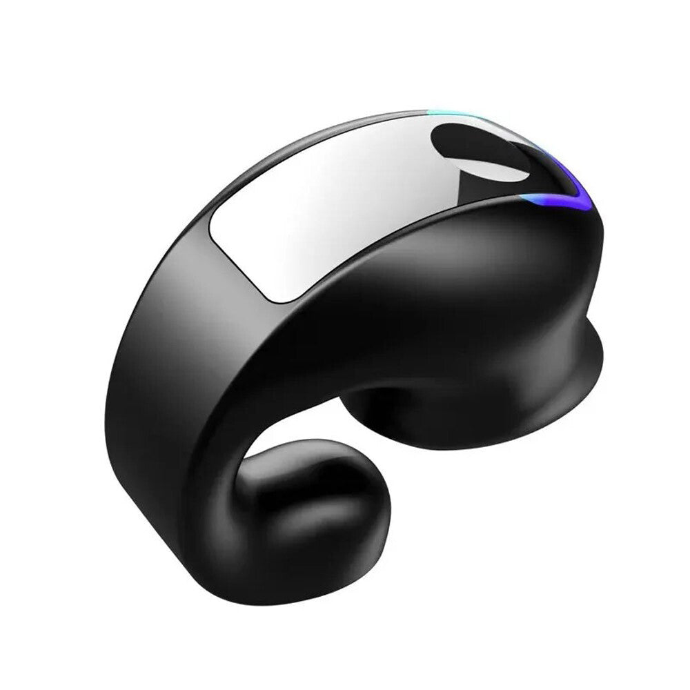 Single Bluetooth 5.3 Wireless Earbuds Ear Clip Open Ear Headphones Sport Headset