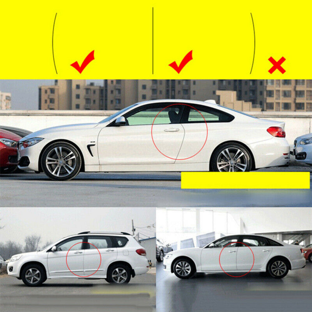 4X Car Door Edge Scratch Anti-Collision Protector Guard Strip Cover Accessories