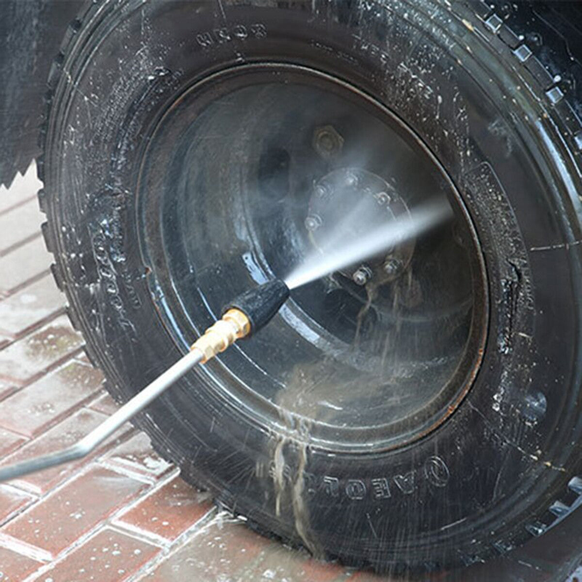 1/4" High Pressure Washer Rotating Turbo Nozzle Spray Tip 4.0 GPM 4000PSI Quick