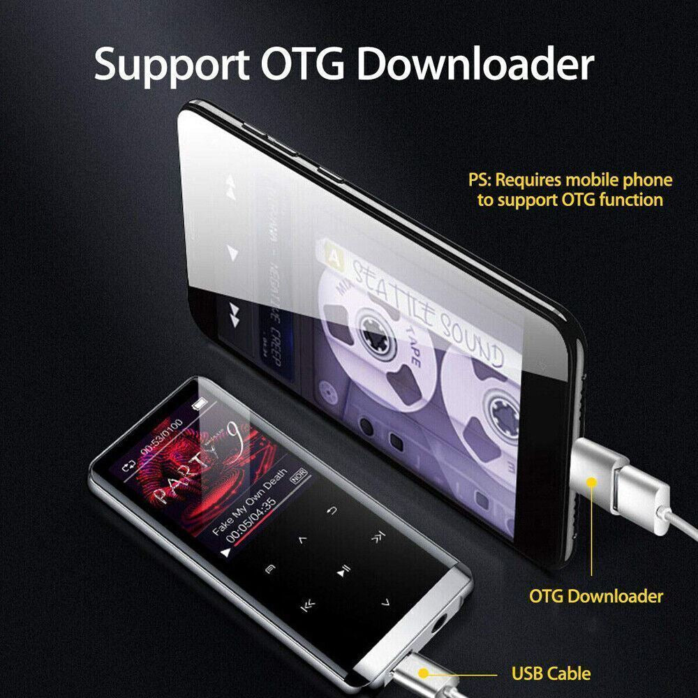 Bluetooth MP3 Player MP4 Media FM Radio Recorder HIFI Sport Music Speakers US