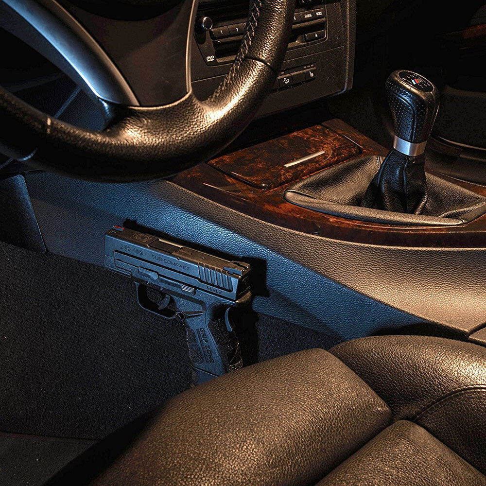 2 Pack 45 Lb Gun Magnetic Mount Holder Holster Concealed Pistol for Car Bed Desk