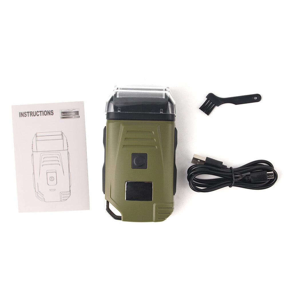 Men'S USB Electric Shaver Trimmer Razor Rechargeable Hair Beard Shaving Machine