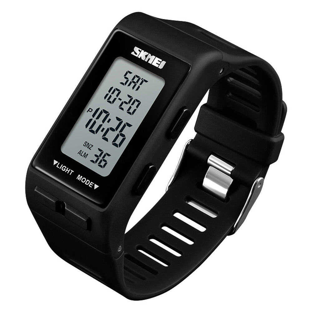 Digital Watch Men'S Women'S Sport Band Wrist LED Waterproof Chronograph Repeater