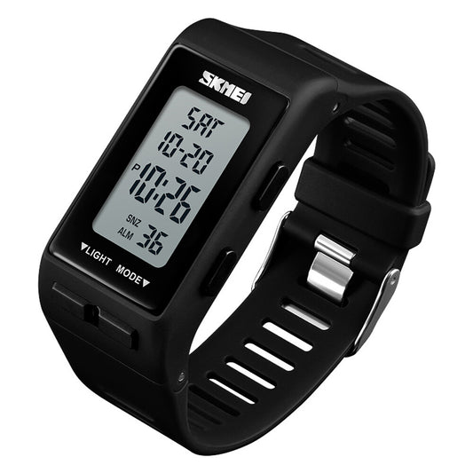 Digital Watch Men'S Women'S Sport Band Wrist LED Waterproof Chronograph Repeater