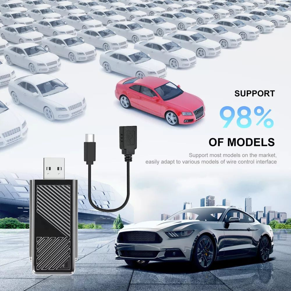 2 In1 Wireless Apple Carplay Adapter/Wirele