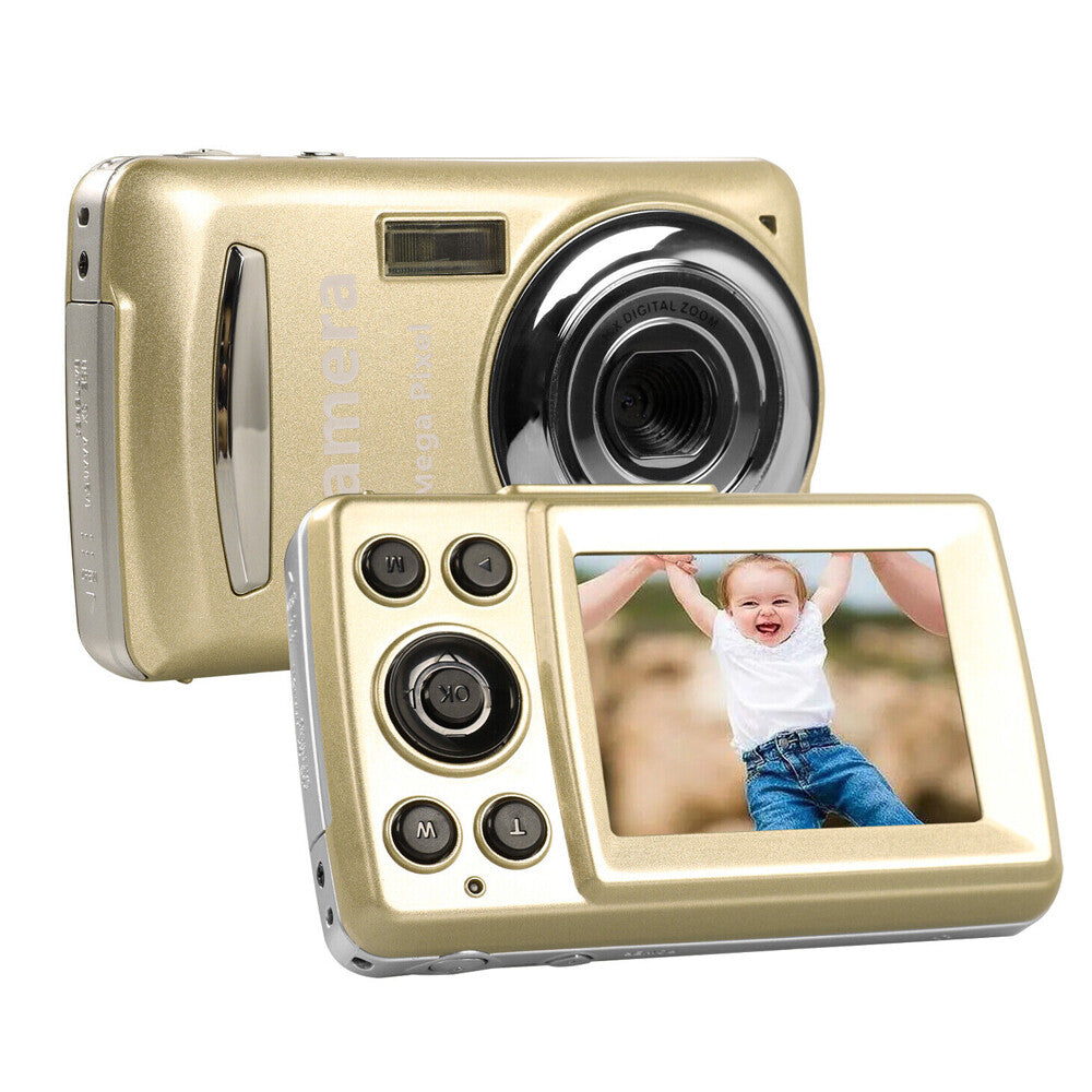 Digital Camera 2.4 Inch TFT LCD Screen 4X Zoom HD 16MP 1080P Anti-Shake Mic US