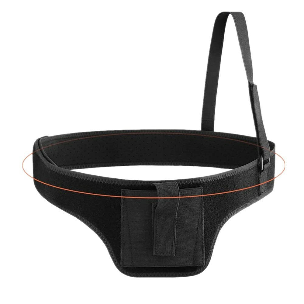 Tactical Concealed Carry Shoulder Pistol Hand Gun Holster Pouch for Right/Left