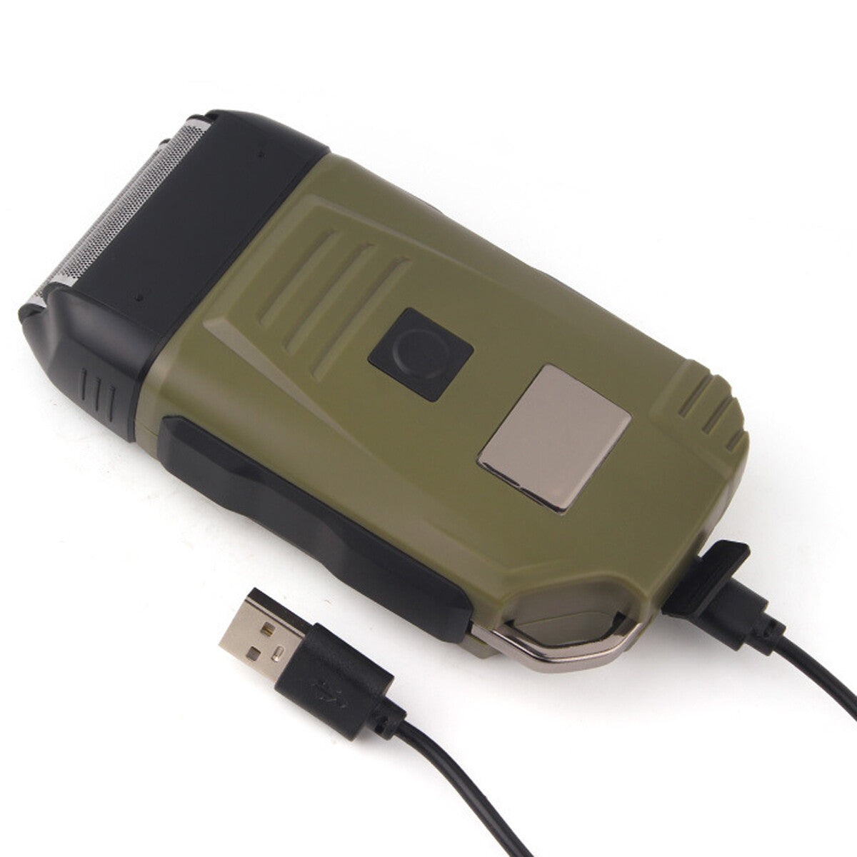 Men'S USB Electric Shaver Trimmer Razor Rechargeable Hair Beard Shaving Machine