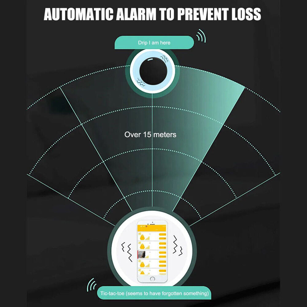 Bluetooth Mini GPS Tracking Air Key Tag Child Pet Finder Tracker Location Device