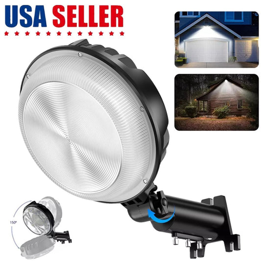 150W Flood Light LED Barn Yard Street Waterproof Outdoor Security Dusk to Dawn