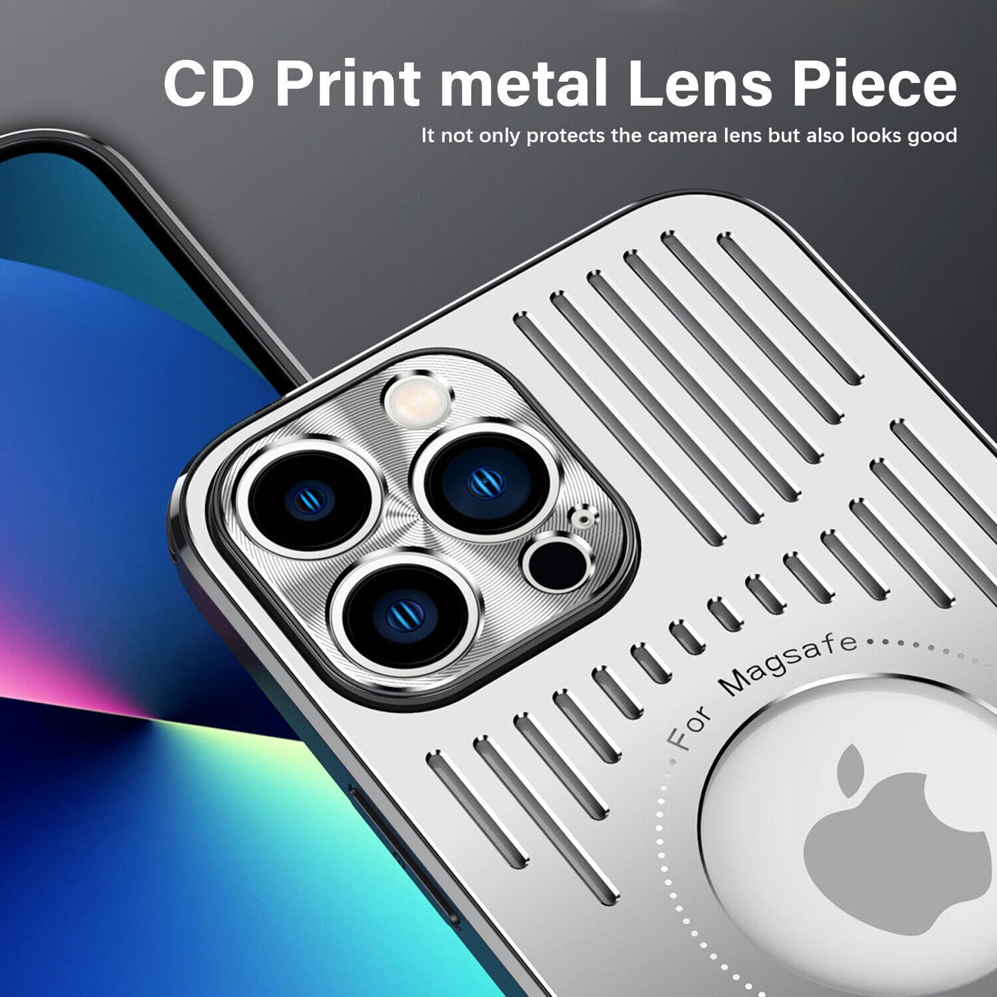 Heat Dissipation Case Cover for Iphone 15 Pro Max 14 13 12 Magsafe Shockproof US