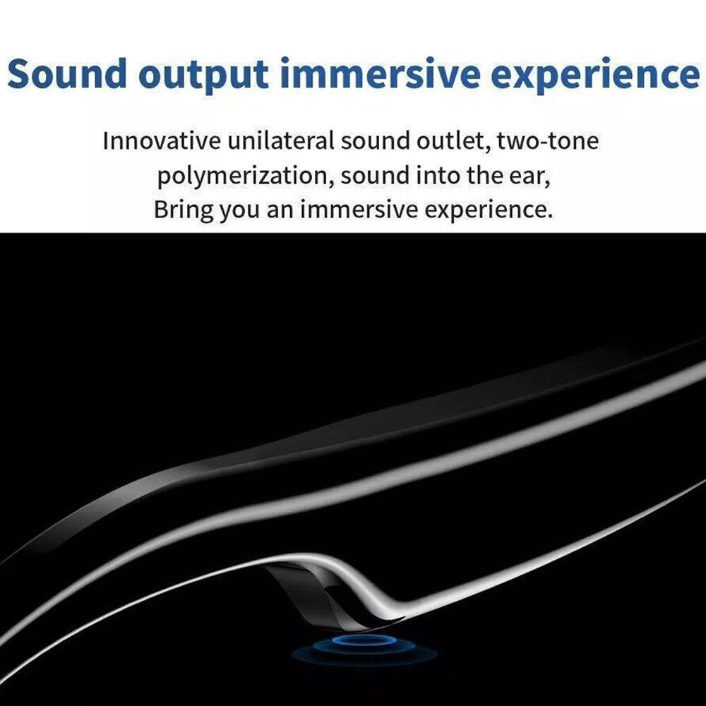 Smart Glasses Polarized Bluetooth 5.3 Call Music Sunglasses Headset Headphone US