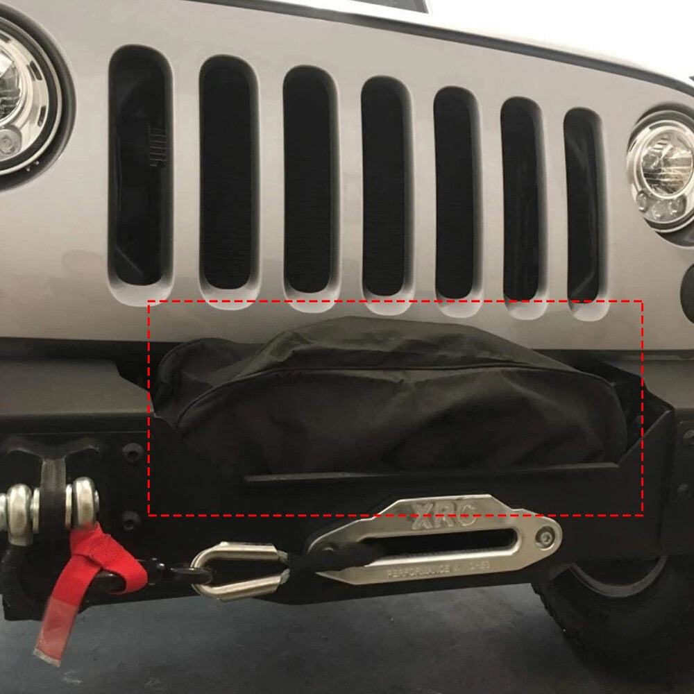 Waterproof Soft Dust Winch Cover Heavy Duty Fits Electric12,000