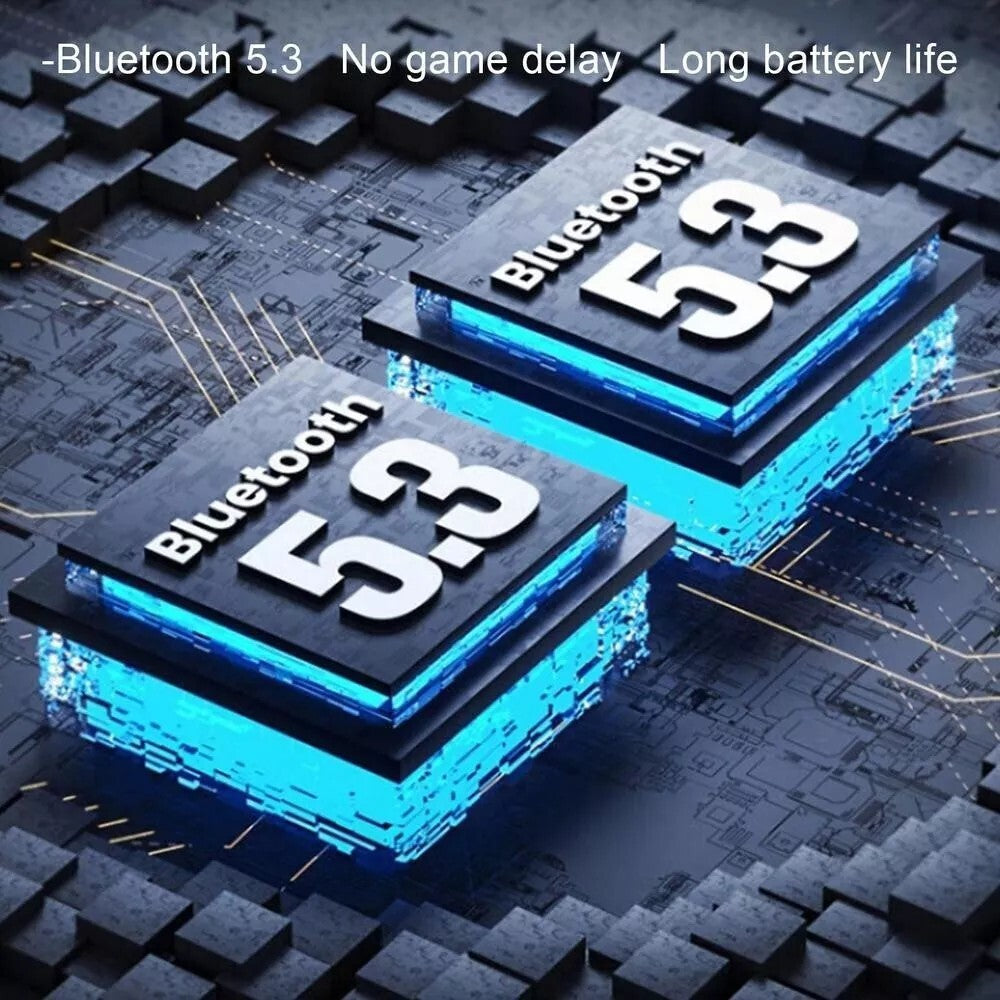 Bluetooth 5.3 Wireless Earbuds Ear Clip Bone Conduction Headphones Sport Headset