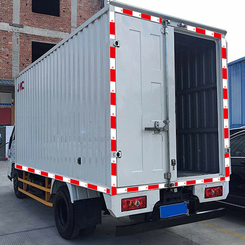 Reflective Trailer Safety Tape Conspicuity Tape Warning Sign Car Truck Red White
