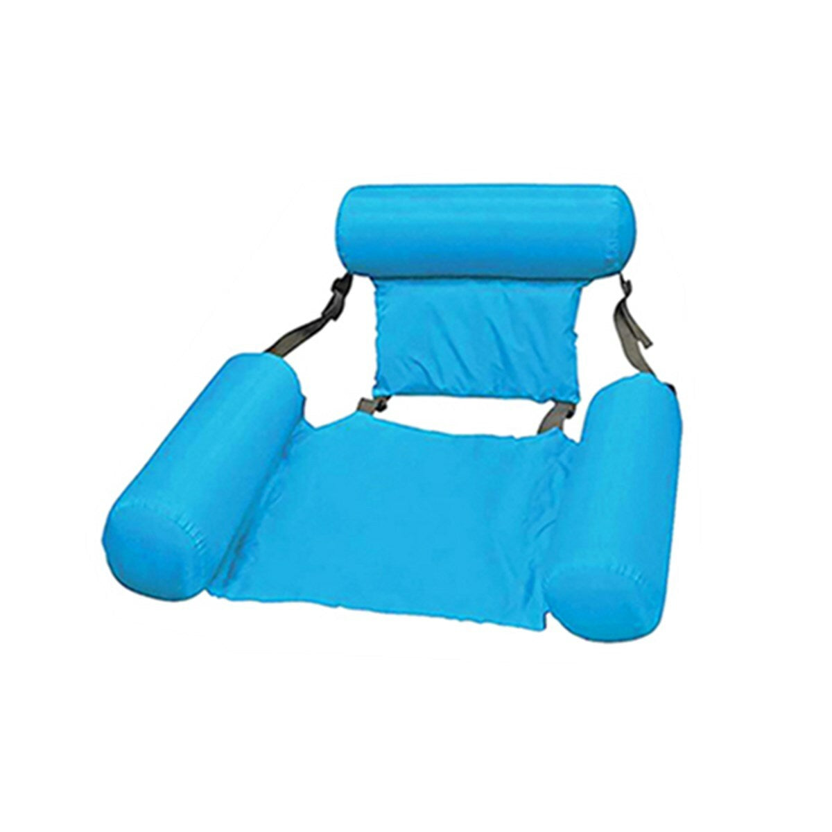 Swimming Pool Foldable Inflatable Seats Water Floating Bed Chair Beach Home Use