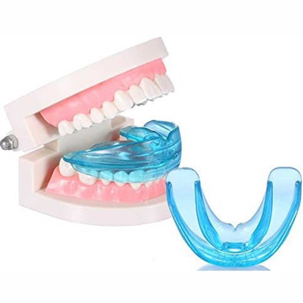 Silicone Dental Mouth Guard Bruxism Guard Night Teeth Tooth Grinding Sleep Aid