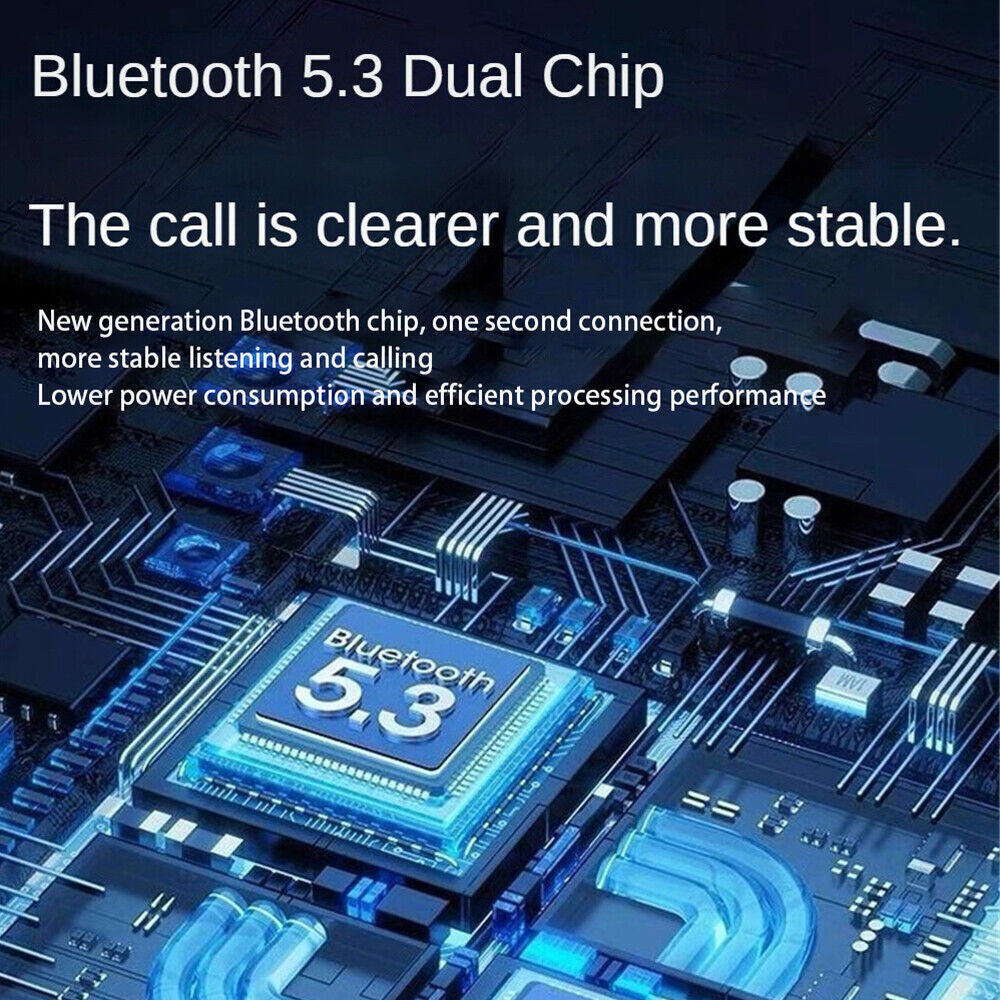 TWS Bluetooth 5.3 Headset Wireless Earphones Earbuds Stereo Headphones Ear Hook