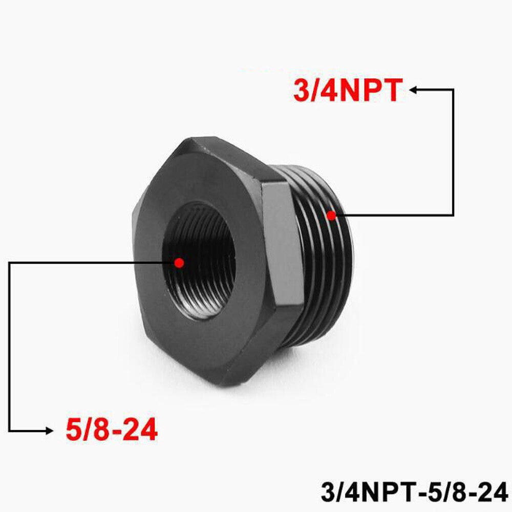 3 Pack Steel Thread Adapter Convert 5/8X24 to 3/4X16.13/16X1