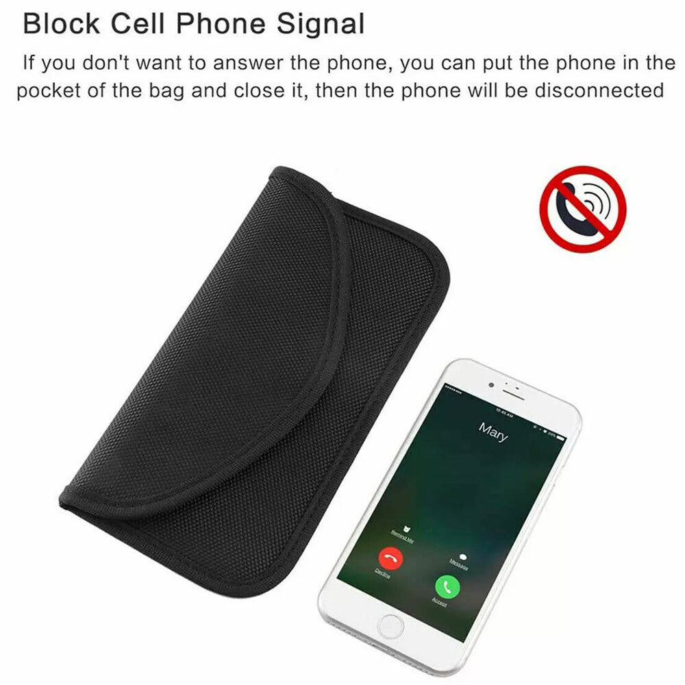 4 Pack Faraday Bag Cell Phone Wallet Blocker Radiation Signal Shielding Case US
