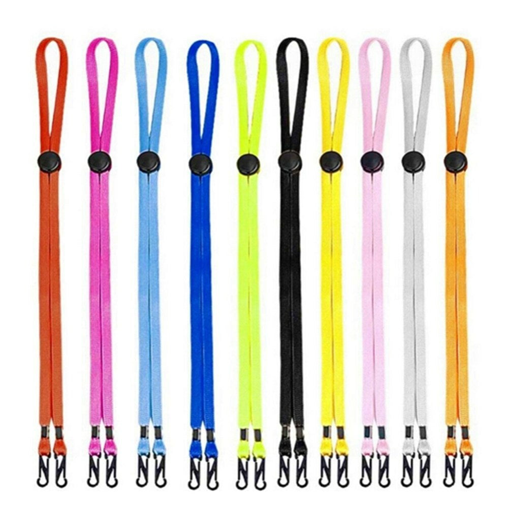 10 PCS Adjustable Lanyard Face Mask Extender Ear Savers for Mask Strap Holder US