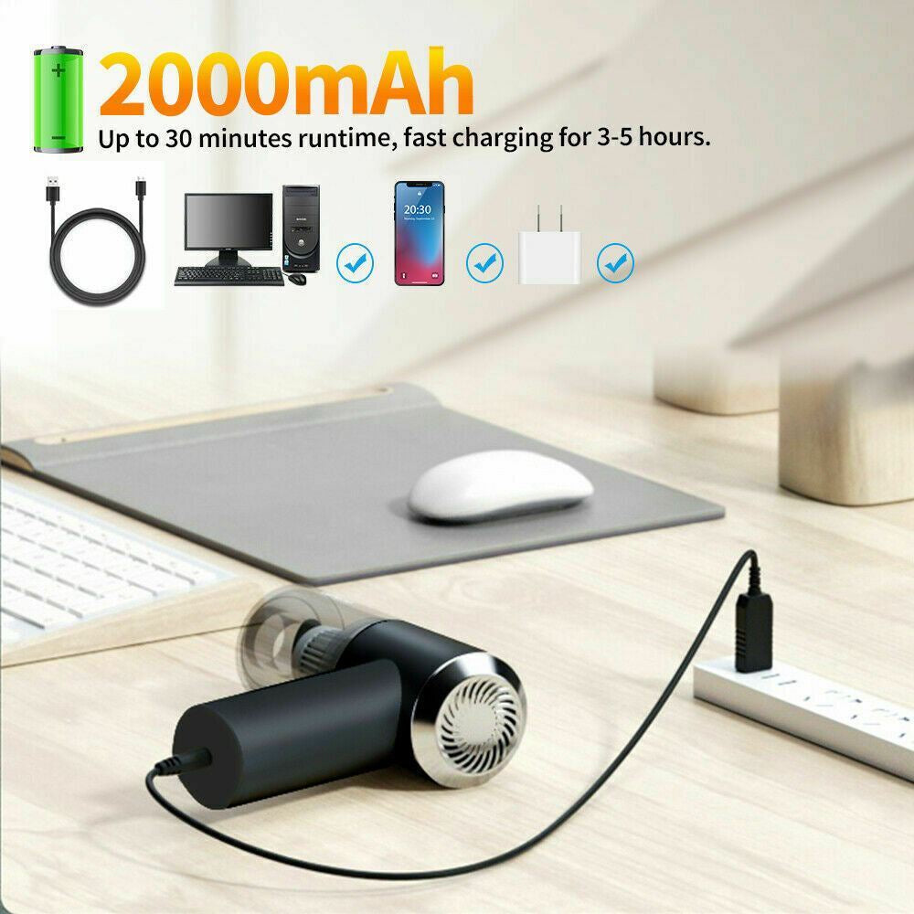 120W Cordless Handheld Vacuum Cleaner Small Mini Portable Car Auto Home Wireless