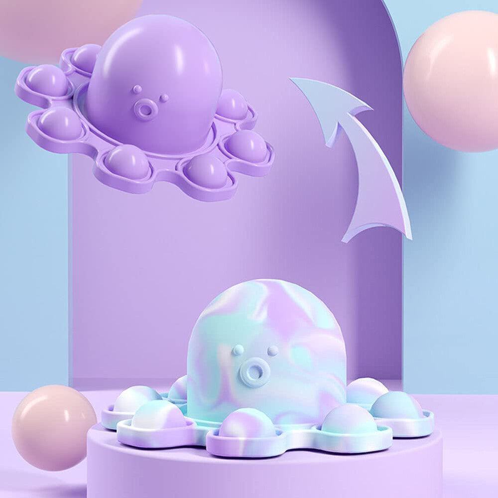 5Pack Sensory Bubble Fidget Toys Set Tools Bundle Stress Relief Autism ADHD Game