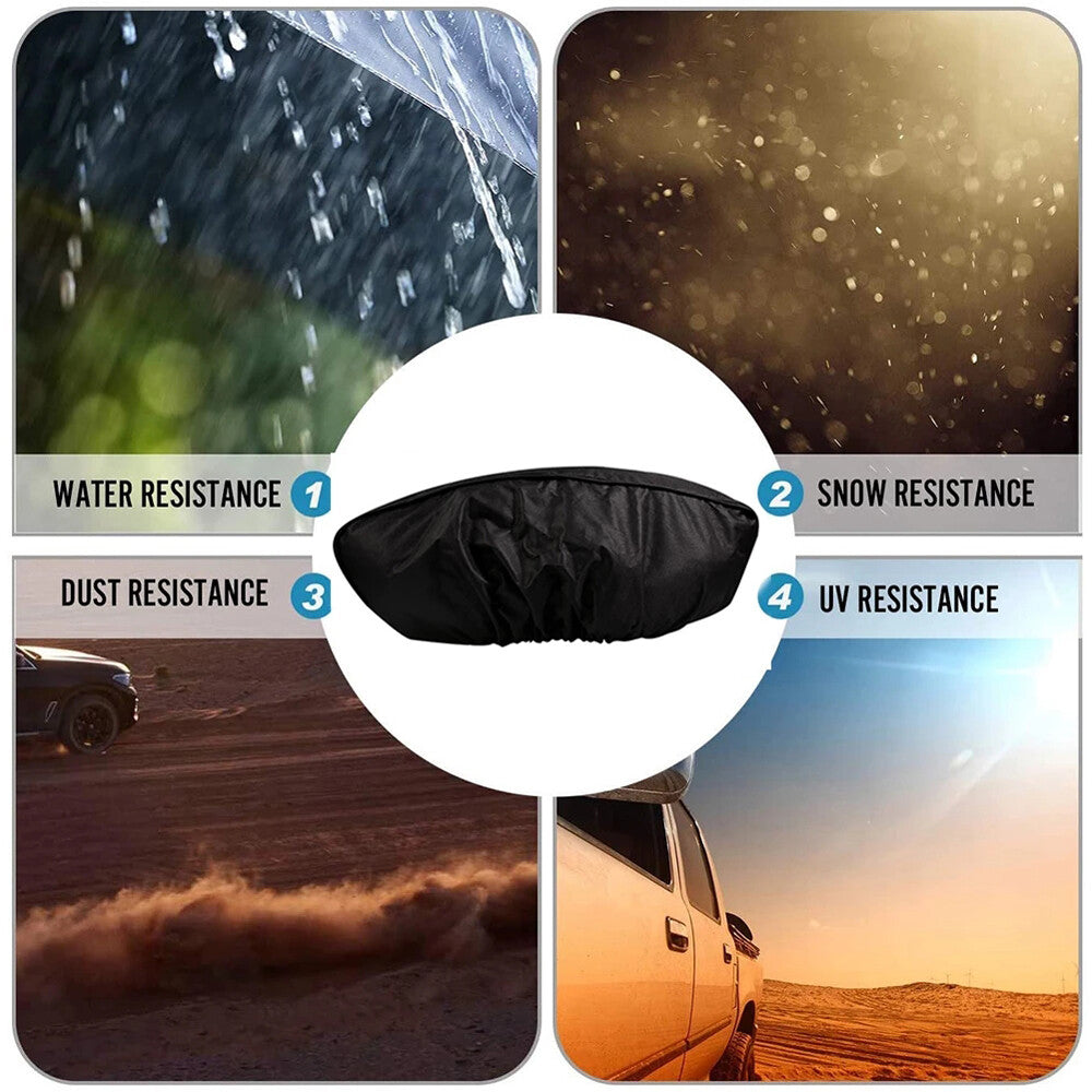 Waterproof Soft Dust Winch Cover Heavy Duty Fits Electric12,000