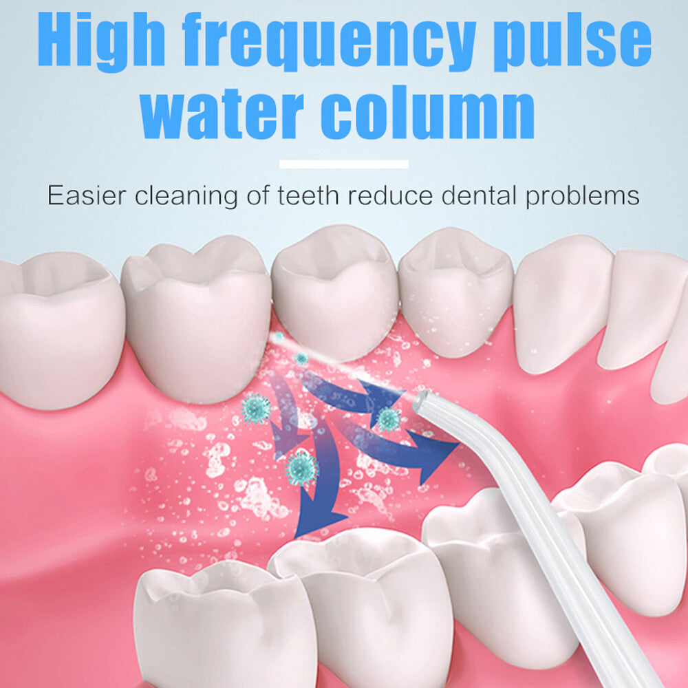 New Cordless Water Flosser Dental Oral Irrigator Travel Teeth Cleaner Floss Pick