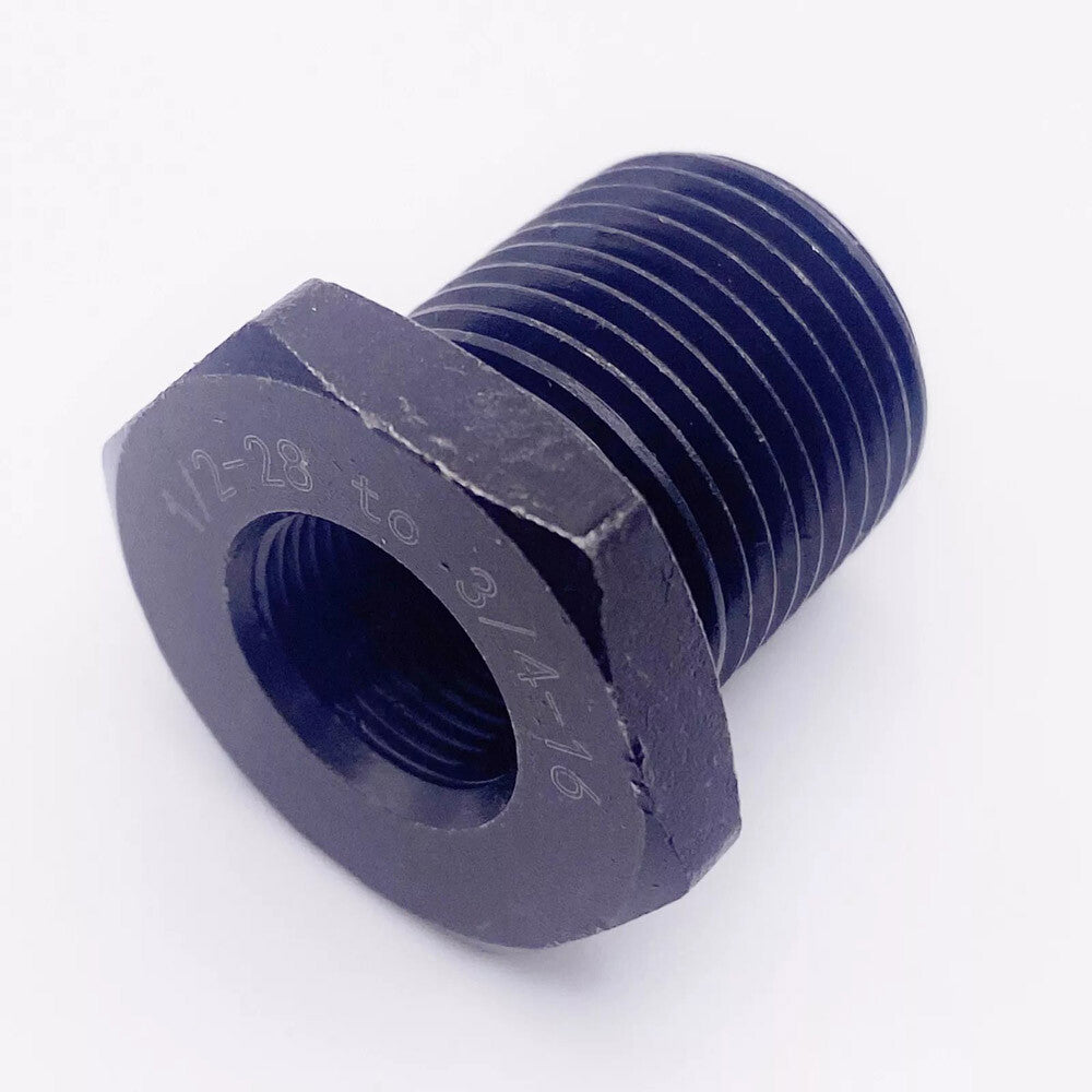 4PCS Steel Thread Adapter 1/2X28 to 5/8X24 / 3/4X16 /13/16X16 / 3/4 NPT US