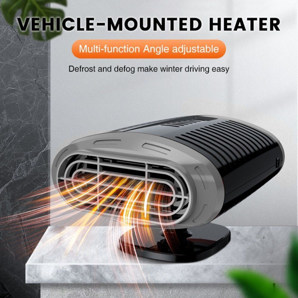 1000W Heater Portable Heating Cooling Fan Defroster Demister for Car Truck 12V