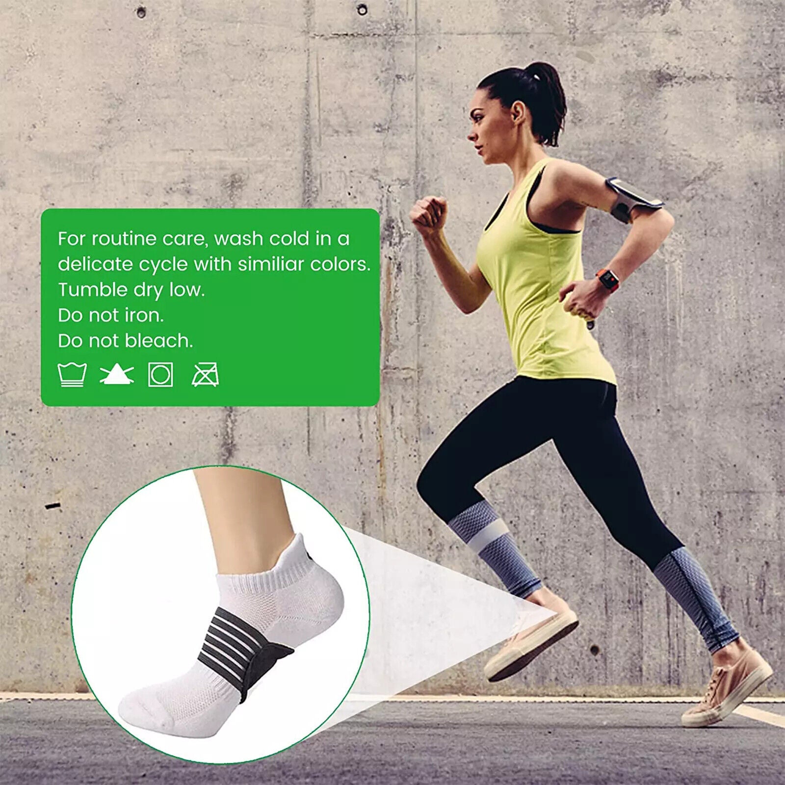 6 Pairs Arch Support Relief Cushioned Foot Plantar Fasciitis Pain Shoe Insoles