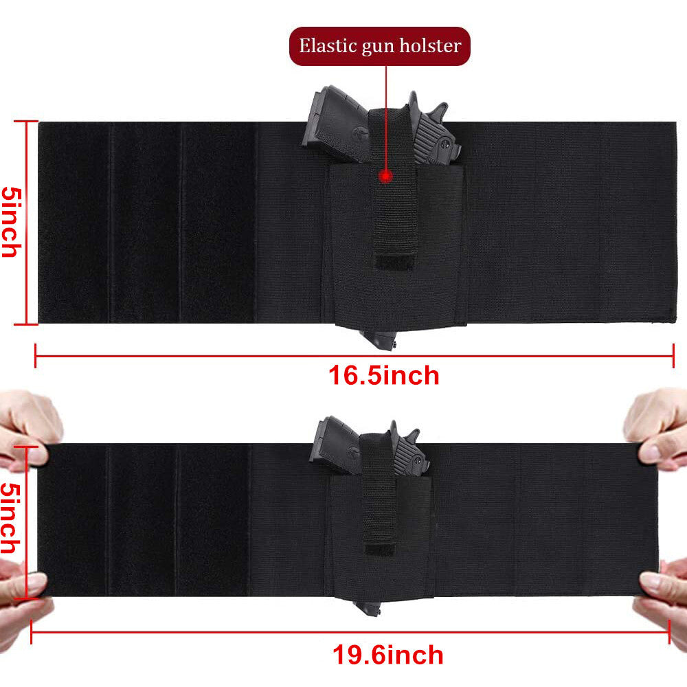 Tactical Ankle Holster Left Right Hand Concealed Carry with 2 Magazine Pouch US