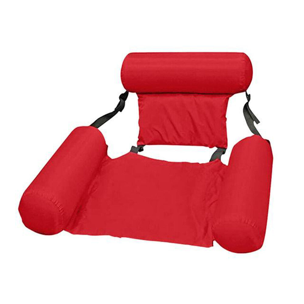 Swimming Pool Foldable Inflatable Seats Water Floating Bed Chair Beach Home Use