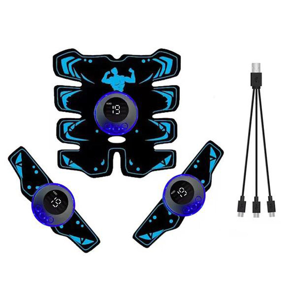 Portable Abs Stimulator Tactical Abdomen Arm Leg Belly Toning Exercise Belt US