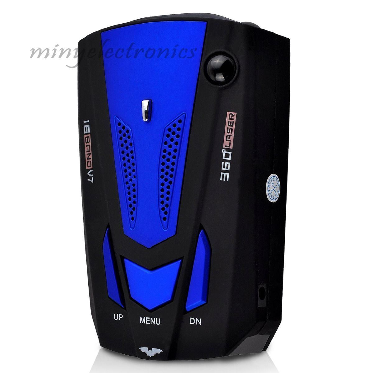 360 Degree Car 16 Band V7 GPS Speed Safety Radar Detector Voice Alert Laser LED