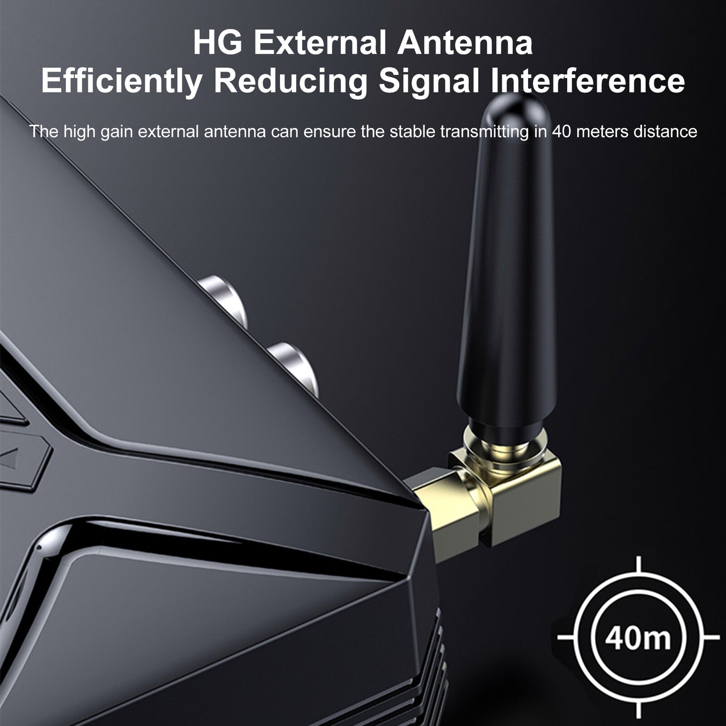 Long Range Bluetooth 5.0 Transmitter Receiver TV Home Car Stereo Audio Adapter