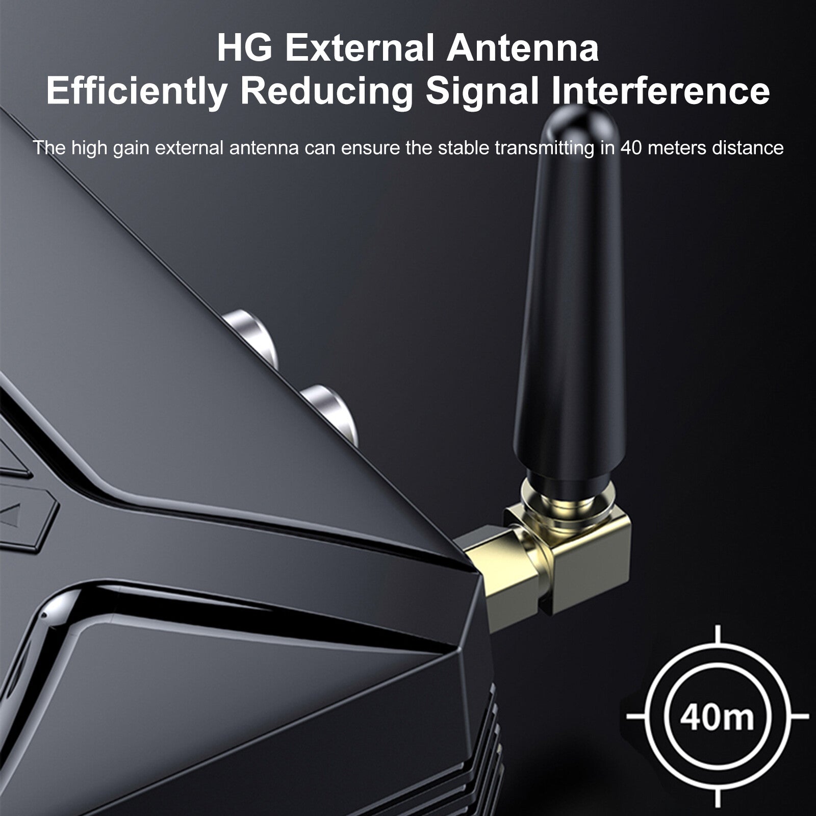 Long Range Bluetooth 5.0 Transmitter Receiver TV Home Car Stereo Audio Adapter