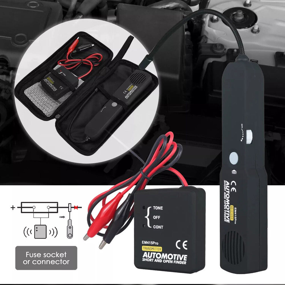 Circuit Tester Automotive Short and Open Finder DC 6-42V Car Wire Tracker Tool