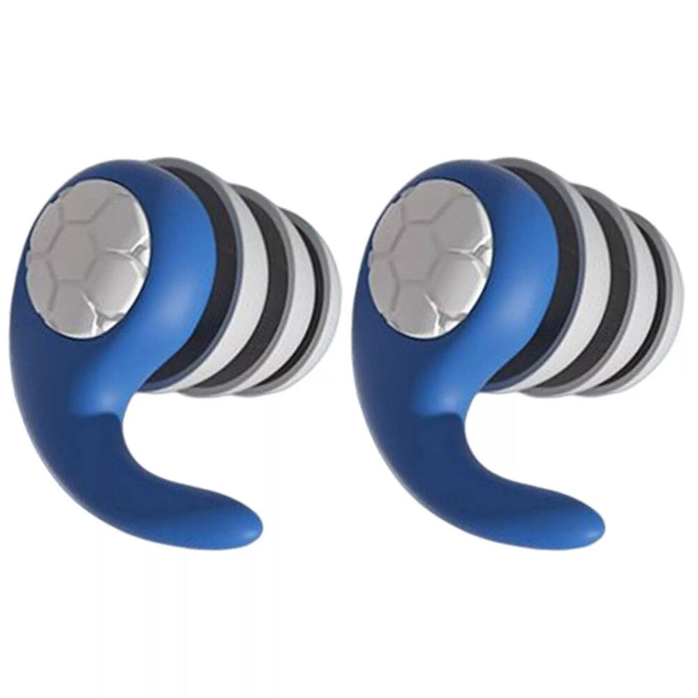 Reusable Silicone Ear Plugs Noise Cancelling Earplugs Protector Study Sleep Swim