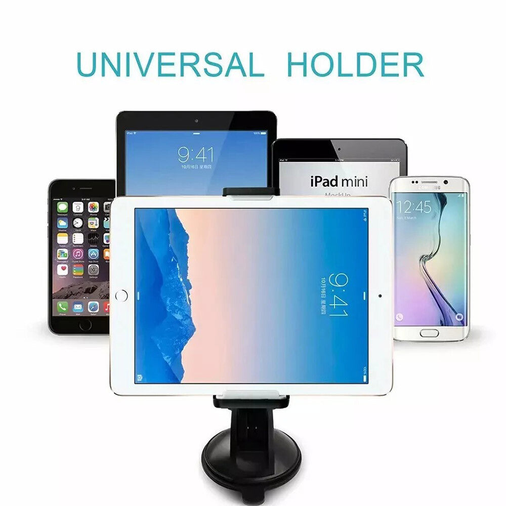 Car Tablet Mount Holder Windshield Dashboard for Universal Smartphone Tablet GPS