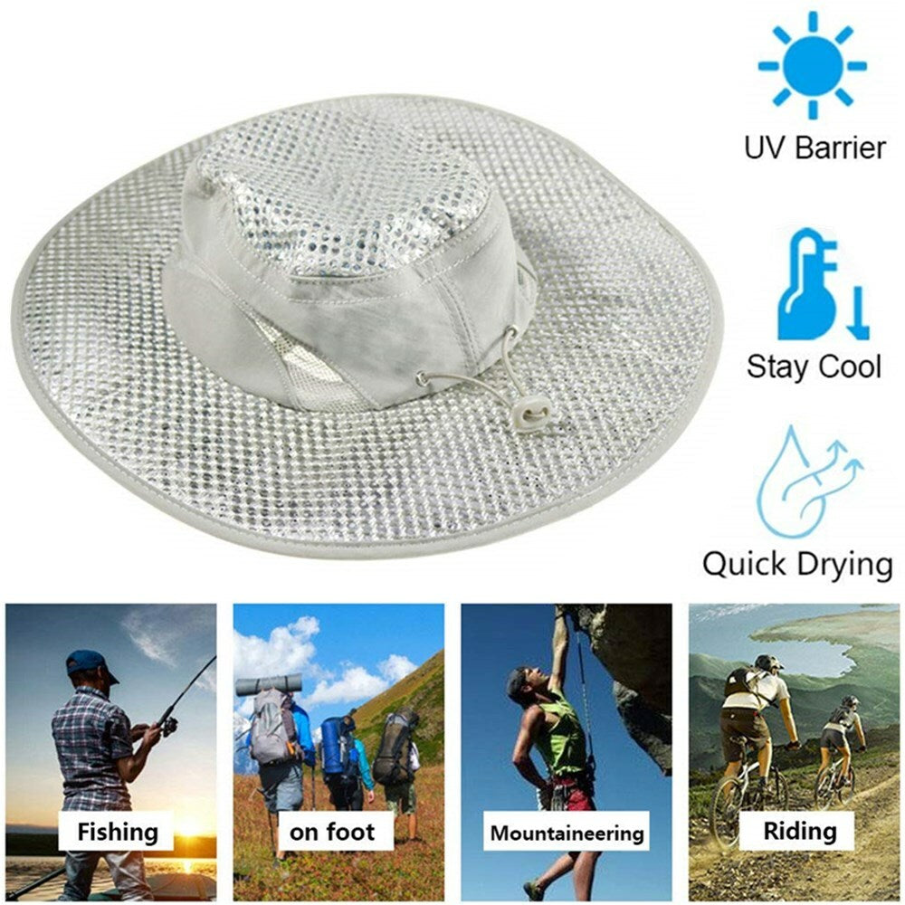 Evaporative Cooling Bucket Hat Hydro W/ UV Protection Cooler Arctic Caps US
