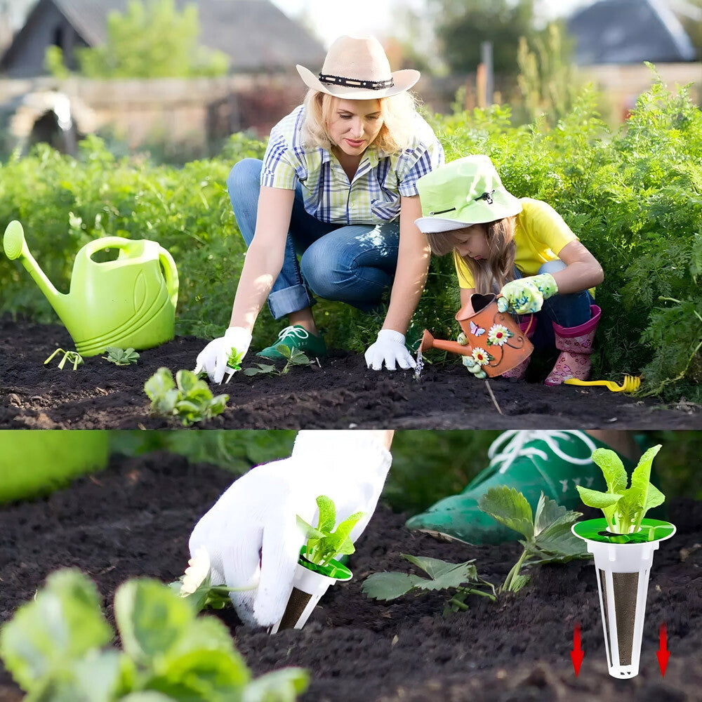 121PCS Hydroponic Garden Seed Pods Grow Anything Kit Accessories Sponge Dome US