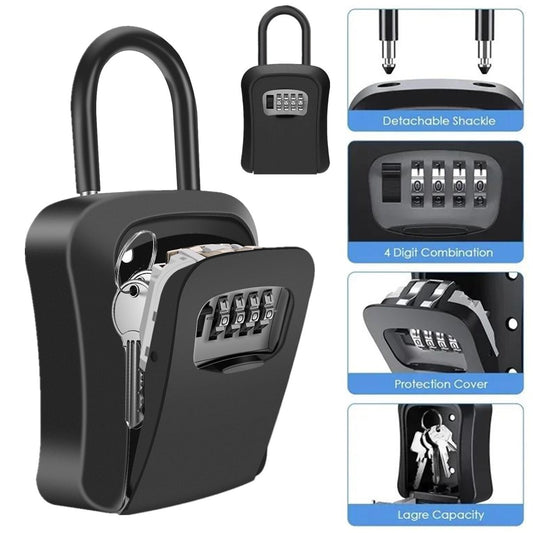 Lockbox Key Lock Box for Outside-Combin