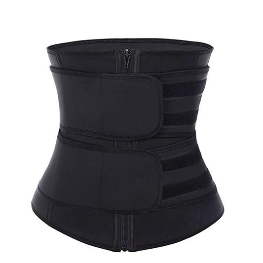Free Size Waist Trainer Shaper Belt Slimming Tummy Wrap Belt Resistance Bands US