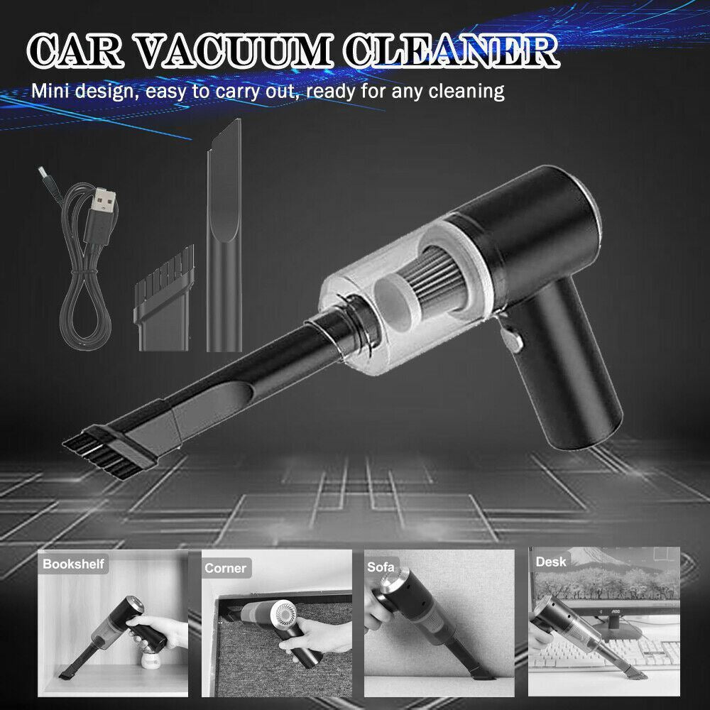 120W Cordless Handheld Vacuum Cleaner Small Mini Portable Car Auto Home Wireless